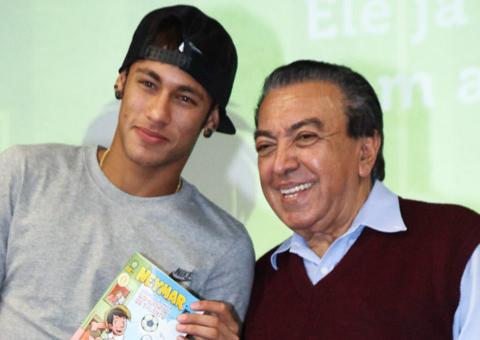 Neymar vira quadrinho de Maurício de Souza